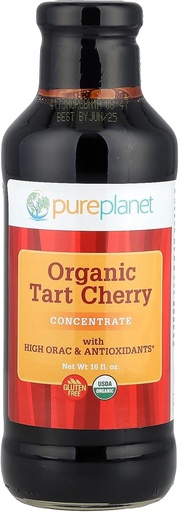 [BRSWICYPOEGRC3A7] PURE PLANET Organic Tart Cherry Concentrato, 16 FZ