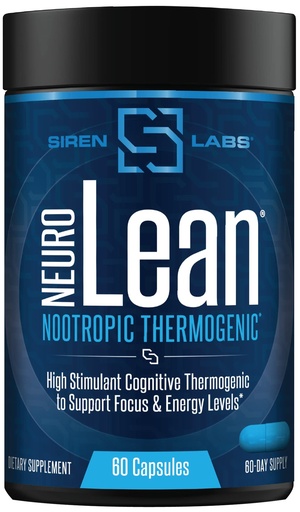 [BRSWG2YDOIOQYA3U] Siren Labs Neuro Lean Concentrated Thermogenic for Health, Water Loss, Energy and Focus - 60 Capsules