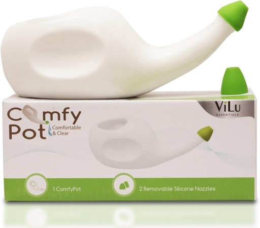 [BRSWKHDZBFYA2GDG] Neti Pot Sinus Rinse Bottle Nasal Irrigation System Congestion Relief Nose Cleaner Wash Nasal Rinse Flush System for Adults and Kids Saline Rinse Sinus Infection Treatment