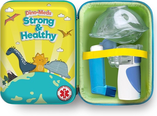 [BRSROZAQOZ6RMF3J] Vivélle Böyük Britaniyalar və Uşaqlar üçün Portable Al Inhaler Nebulizer Machine üçün Case, Asthma Inhaler Travel Case, Al Mesh Atomizer Maşın Sahibi, Inhaler Spacer Bag. Yalnız