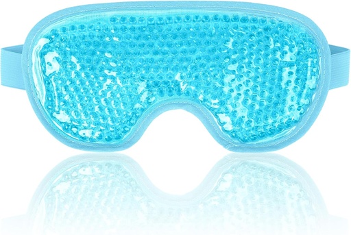 [BRSWG2Q5AENBMC37] NEWGO Cooling Eye Mask for Puffy Eyes, Cold Eye Mask Eye Ice Pack for After Eyes Surgery, Tension Stress Relief, Itchy Eyes, Headaches, Dark Circles - Blue