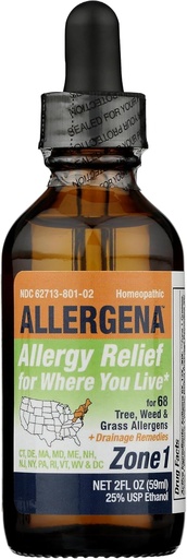 [BRSWKGIKB4GAEHTY] PROGENA - Allergena Zone 1 - Allergy Relief Drops (2 FL Ounce)