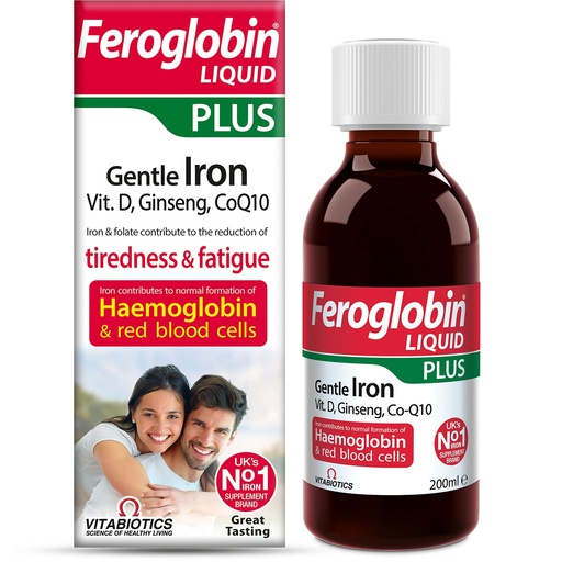 [BRSWIZYYCAEAECLG] Vitabiotics Feroglobin 200ml Plus Liquid