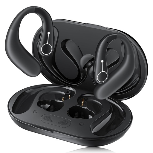 [BRSROAD7AQHWYDQ3] Hearing Aids, OTC Hearing Aids for Seniors with Bluetooth, Hearing Aid Rechargeable with Noise Cancellation, Hearing Amplifier for Moderate Hearing Loss (Black)