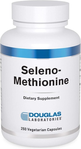 [BRSWIYIZCIPWEF3K] Douglas Laboratories Seleno-Methionine | 200 mcg. Bioavailable Selenium | 250 Capsules