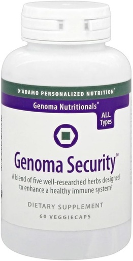 [BRSWIZQFO4IGOHQV] D' Adoamo Personalitzat Nutrition Security Generaloma, 60 comte