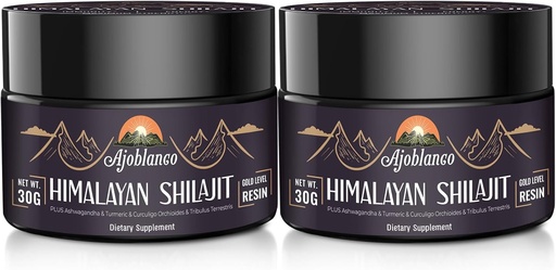 [BRSROZQQO4IRACLL] Un treball quelanco 600mg Natural Himàlaia, Organialylajit Resin - Himàlaian Gold Shhilajit Resin amb una barreja Organic Ayurvedica a High Potència per a l'Energia, Força i Immunity, paquet de 2