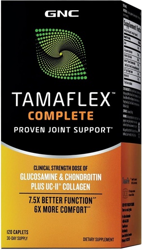 [BRSWGGIKBF7QGYDJ] GNC Tamaflex Complete, Provides Joint Support, 120 Caplets