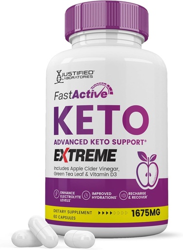 [BRSRAAL7AUNBGAAU] Hurtig aktiv Keto ACV ekstreme piller 1675MG Keto Support Blend Alternativ til fastaktive Keto ACV gummies Formuleret med Apple Cider Vinagra Extra Virgin Olivenolie Powder Green Tea Leaf 120 Kapsler