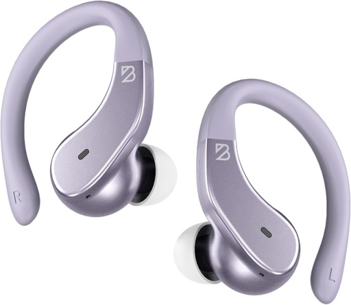 [BRSROFTYAF5WCETH] Back Bay Audio - Runner's Wireless Earbuds Bluetooth Headphones for Sports, Hook Over The Ear Buds, Deep Bass, Wrap Around Earphones with Earhooks for Running, Workout Wireless Headphones for The Gym