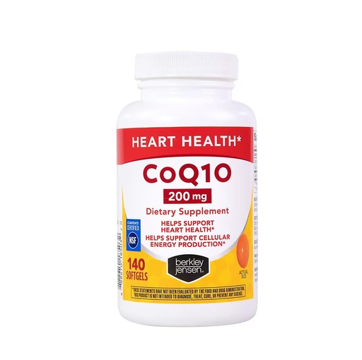 [BRSWGFAQC4PB43T5] Berkley Jensen Dietary Supplement, Coq10, 200 mg, 140 Count