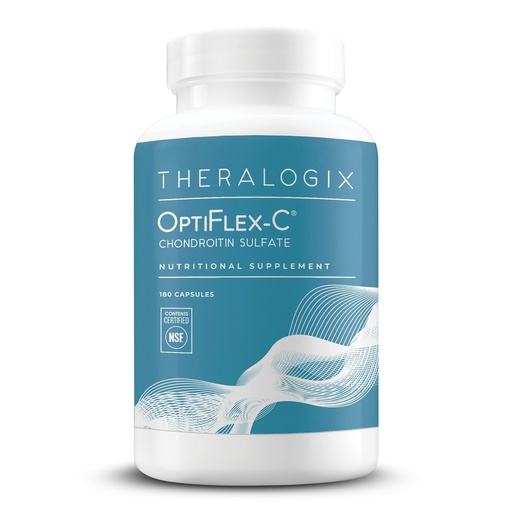 [BRSWYCQQAF7QGDLO] Theralogix OptiFlex-C Chondroitin Sulfate - 90-Day Supply - Chondroitin Capsules - Support Healthy Joint Function and Mobility - Joint Support Supplement for Women & Men - NSF Certified - 180 Capsules