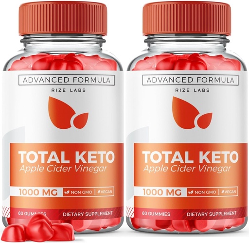 [BRSROHQODIBQE2Q4] rize labs (Pack of 2 Total Keto Gummies for Advanced Weight Loss, Supplement to Lose Belly Fat, Maximum Strength Formula, Gomitas Reviews (120 Gummies)