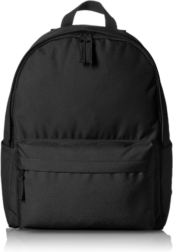 [BRSWKYI5AQGB4HDI]   Basics Backpack for School, Study, Travel, Durable Classic Design, Book Bag, Black
