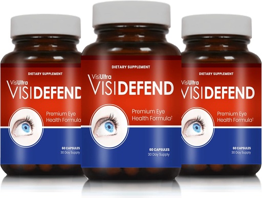[BRSROYYTCQPWMCDP] VisiDefend: Bilberry Extract para o apoio abrangente dos olhos e bem-estar geral – Nutrição dos olhos e melhoria da saúde! (3Pack)