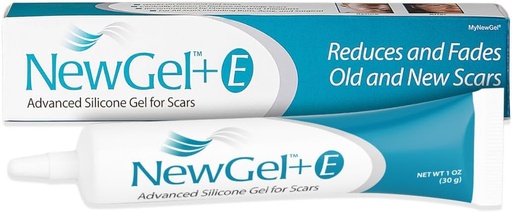 [BRSWIZL7AEGBOHTU] NewGel Plus Scar Gel by MyNewGel Advanced Professional Silicone Treatment for Old and New Scars w Vitamin E, High-Potency for Surgery, Keloids, Burns, and Facial Blemish Scars (30 Grams) - 1 oz