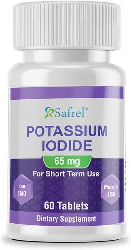 [BRSRMGQZB4BBODT5] Potassium Iodide 65 mg Tablets per Serving