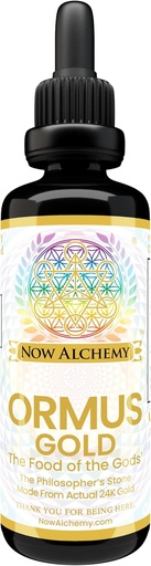 [BRSROHQPCJ7WGHTH] 24K ORMUS Gold - from The Pioneers of ORMUS. Ocean Plasma Minerals with Actual 24K Monoatomic Gold. Sacredly Crafted with Reverence.