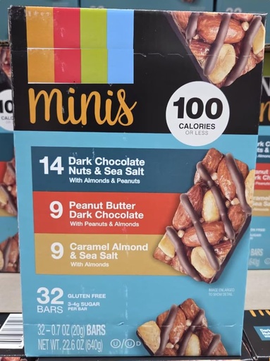 [BRSWYFICA57AAGTF] Kind Minis Variety Pack 32 Bar 22.4oz 640g Box