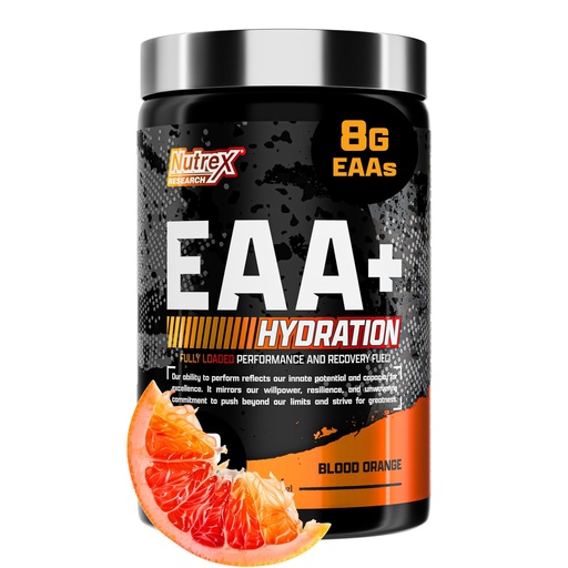 [BRSWGAQ5AADQODYV] Nutrex Research EAA Hydration | EAAs + BCAAs Powder | Muscle Recovery, Strength, Muscle Building, Endurance | 8G Essential Amino Acids + Electrolytes | Blood Orange Flavor 30 Serving