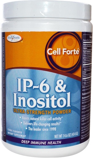 [BRSWIYTYC4ABEEDU] Terapia enzimatica - Cell Fort w/IP-6 & Inositol pulbere - 14,6 oz