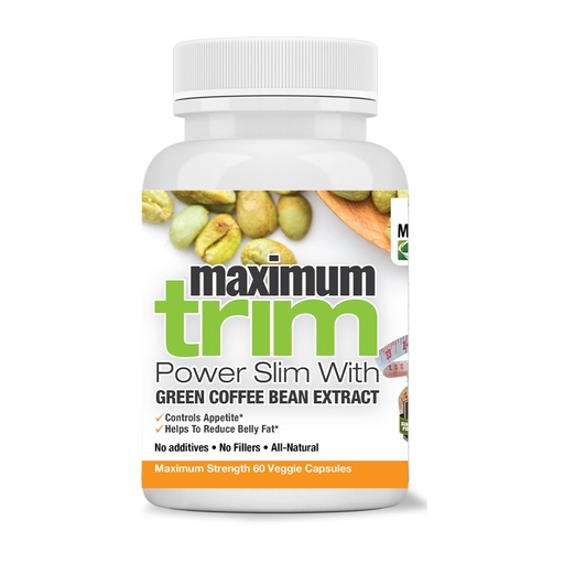 [BRSWIFIACRYAMYDU] Maximum Slim Most Effective Formulation MaximumTrim Garcinia CAMBOGIA with Green Coffee Bean Extract All Natural Weight Loss, Appetite Suppressant & Fat Burner - Month Supply