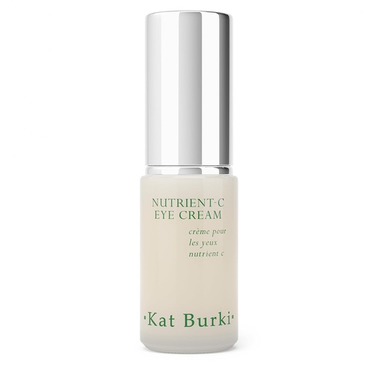 [BRSWGGAECADQYALV] Kat Burki 8% Stabilized Vitamin C Eye Cream with Caffeine, Dark Circle Reducing & Depuffing Eye Area Treatment, 0.5 Fl Oz