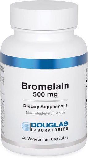 [BRSWIY3YON5RUADU] Douglas Laboratories Bromelain | 500 mg - Supporta il sistema muscoloscheletrico | 60 capsule