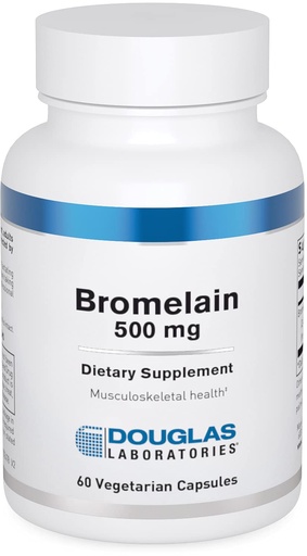 [BRSWIY3YON5RUADU] Douglas Laboratories Bromelain | 500 mg - Supports Musculoskeletal System | 60 Capsules