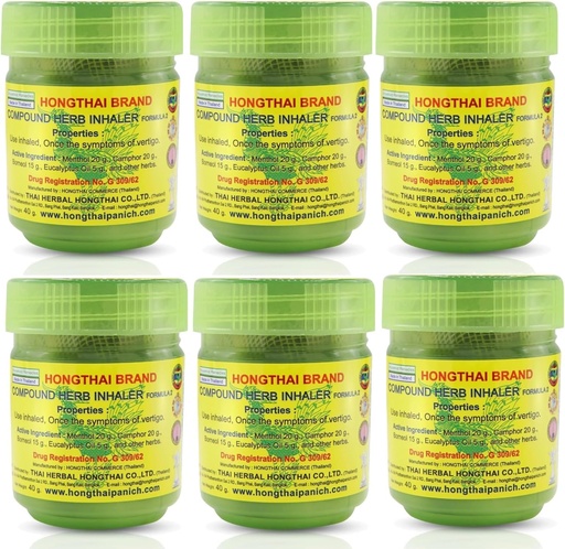 [BRSWKHQQBIHWCFDK] Hong Thai Traditional Thai 10G 6 Bottles