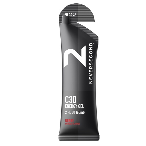 [BRSROAQ5AAHGMYLV] Neversecond C30 Energy Gel, Performance Nutrition, Berry, 12-Count Pac | Hydration, Never2, Ultra Triathlons, Cycling & Marathons, Running