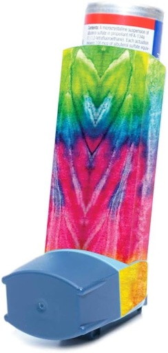[BRSWGBT6O5YWOETF] MightySkins Skin for Ventolin HFA Asthma Inhaler - Tie Dye 2 | Protective, Durable, and Unique Vinyl Decal wrap Cover | Easy to Apply, Remove, and Change Styles | Made in The USA
