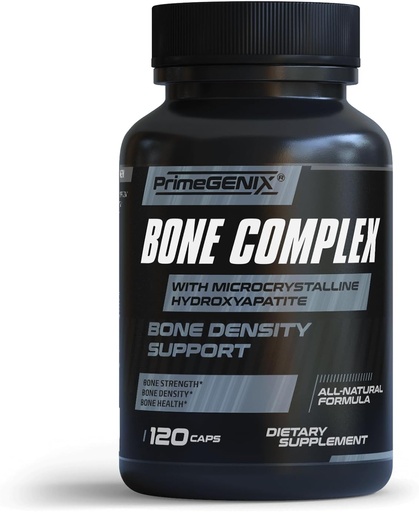 [BRSROGIOCUNQK23G] Bone Complex | Reduce Bone Loss | Designed for Men in Their 40's, 50's and up with Vitamin D3, C, K | Vitamins for Bone Density to Maintain an Active Lifestyle