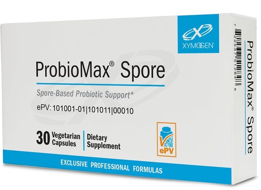 [BRSRAHD2CENQGHL4] XYMOGEN ProbioMax Spore - Digestive & Regularity Support - with Bacillus Subtilis & Bacillus Clausii - Acid-Resistant - Vegetarian, Non-GMO & Gluten-Free - 30 Capsules