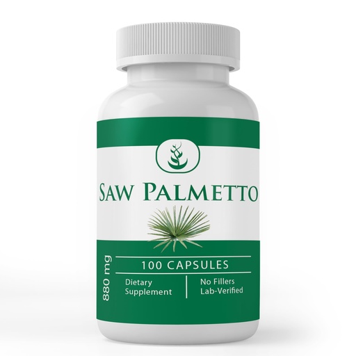 [BRSWYBIZDEHQGDQY] PURE ORIGINAL INGREDIENTS Saw Palmetto, (100 Capsules) Always Pure, No Additives Or Fillers, Lab Verified