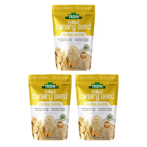 [BRSWKYYNBAFRAADO] Ground Canary Seed 100% Natural Dietary Supplement for Human Consumption (3 P...