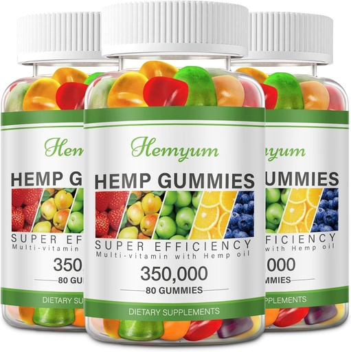 [BRSRAAA2BMHAEDTP] Hemp Gummies 3 Paket -0321
