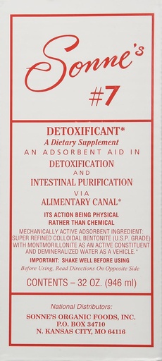 [BRSWIYT3PMMQI33U] Sonne's Detoxification No 7, 32 Fluid Ounce