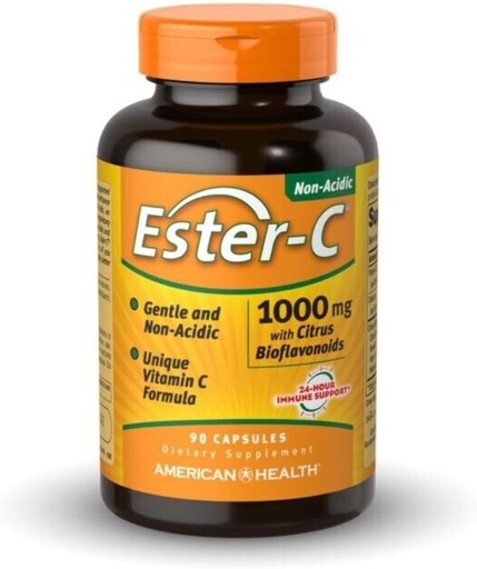[BRSWIZDYCQBGAEQ7] Ester-Vitamin C with Citrus Bioflavonoids 1Vitamin 000 Milligrams 90 Capsules