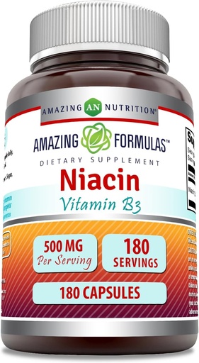 [BRSRAYAQOUBGMGY3] Amazing Formulates Niacin Supplement 