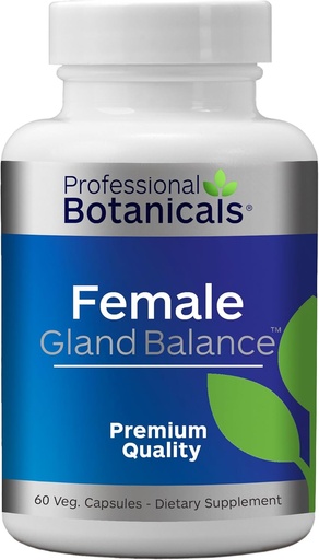 [BRSWIZYNBF4WAYA5] Female Gland Balance - Hormone Support - 60 Vegetarian Capsules
