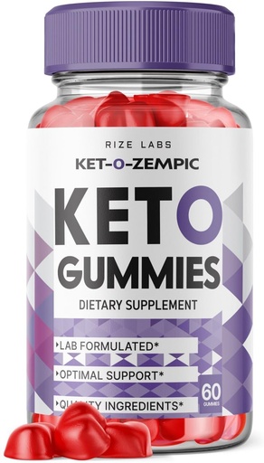 [BRSRO2YCCEFGO3YU] rize labs - Ket-O-Zempic Keto ACV Gummies for Advanced Weight Loss with Apple Cider Vinegar, Supplement Helps in Reducing Belly Fat (60 Gummies)