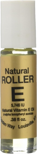 [BRSWKEI3BR6BYDLM] Golden Way Natural Vitamin E Roller, 0.38 Fluid Ounce
