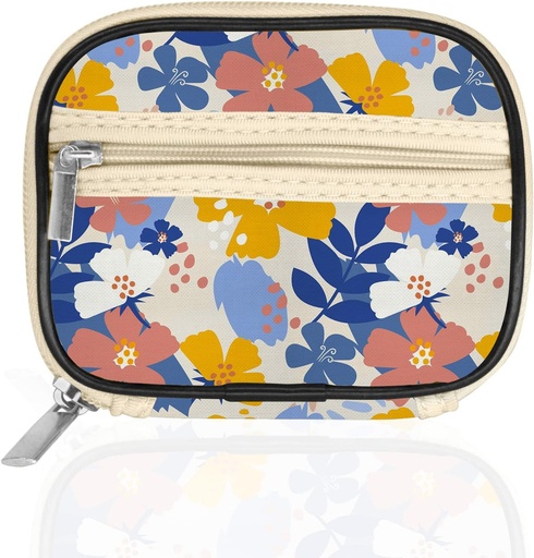 [BRSW2AYQBADRAC3U] Serfeymi Weekly Travel Pill Korraldaja Pill Juhul Purse Eemaldatav 7 päeva Pill Box, Moodne Reisimeditsiini Korraldaja Pill Konteiner meditsiin, Vitamiin, täiendus - Bloom 02