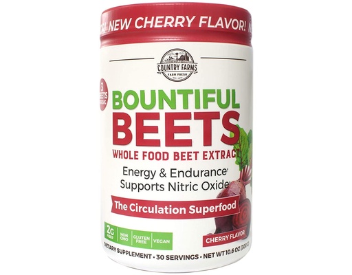 [BRSWGYYBAQFBOCIY] Country Farms Bountiful Beets Circulation Superfood 10.6 oz (Pack of 2)