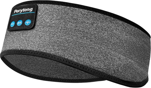 [BRSW2BIEDIGWYAA4] Perytong Bluetooth Sleep Headphones Headband with HD Speakers - Noise Cancelling, for Side Sleepers, Workout, Jogging, Yoga