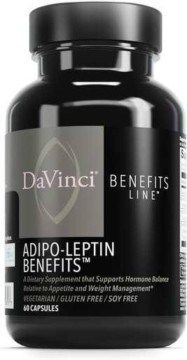 [BRSWYCY3DMFGCAIY] DavinCI Labs Adipo-Leptin Adeptin Afriary Supplement - Hormone suffs & Metabolis รองรับการสกัดชาเขียว, Green Carecutne & More= - 60 Griderian Capsults (30 servations)