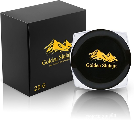 [BRSROAAPPMPGMG36] Shilajit for Women & Men Pure Himalayan Organic shilajit Resin -Golden Grade 20000mg 100% Pure Shilajit Contains Fulvic Acid and Trace Minerals shilajit Supplement -1 Pack