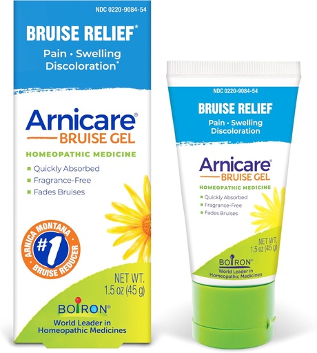 [BRSWKEIEA4IWOA3K] Boiron Arnicare Bruise Gel za lajšanje bolečine, vnetje ali otekanje, občutljivost in razbarvanje - Nemastna in Fragrance-free - 1,5 oz