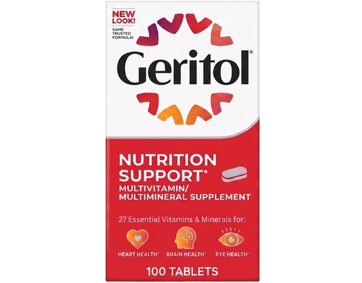 [BRSWIZQDOYMG2C3Y] Geritol Multivitamin 100 tab (formerly called Geritol Complete - same product!)
